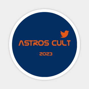 Astros Twitter Cult 2023 Magnet